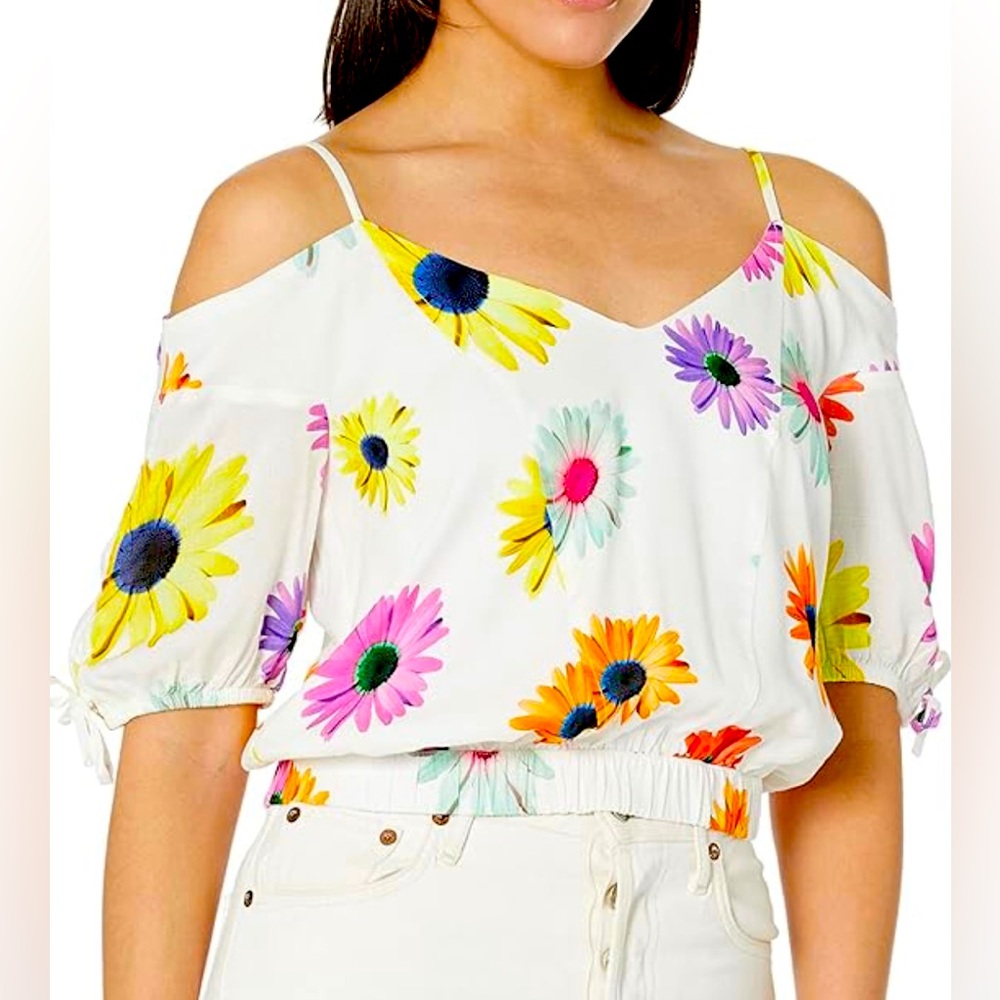 Desigual Women's Woven Blouse Short Sleeve